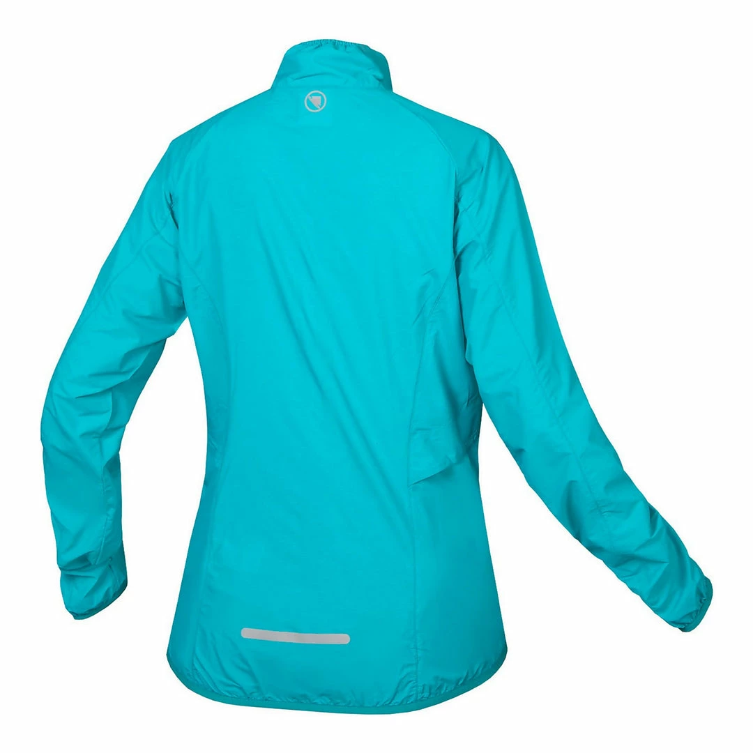 Endura Women's Pakajak Windproof Jacket Pacific Blue 2 Endura Women's Pakajak Windproof Jacket Pacific Blue