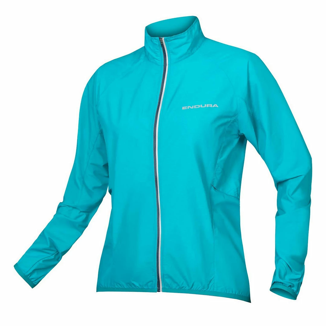 Endura Women's Pakajak Windproof Jacket Pacific Blue 1 Endura Women's Pakajak Windproof Jacket Pacific Blue