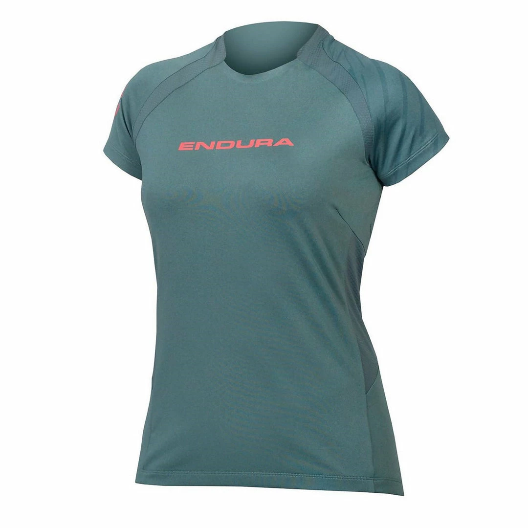 Endura Women's Hummvee Ray II Jersey Kingfisher Apparel 1 Endura Women's Hummvee Ray II Jersey Kingfisher Apparel