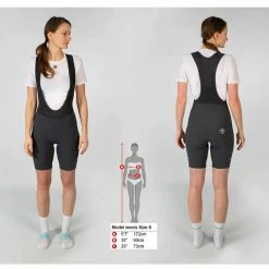 Endura Women's Xtract Lite Bibshort Grey 10 Endura Women's Xtract Lite Bibshort Grey