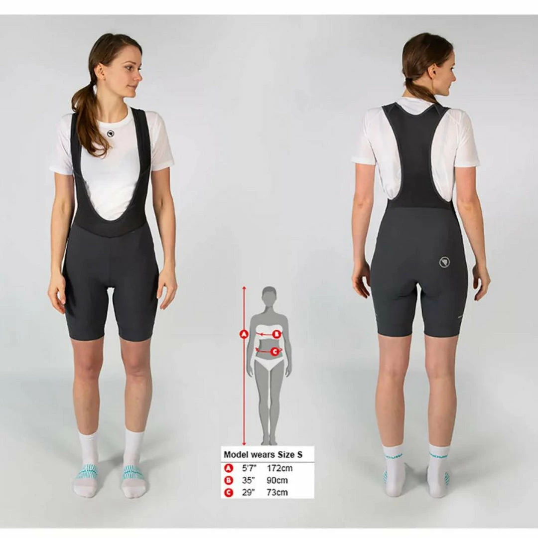 Endura Women's Xtract Lite Bibshort Grey 4 Endura Women's Xtract Lite Bibshort Grey