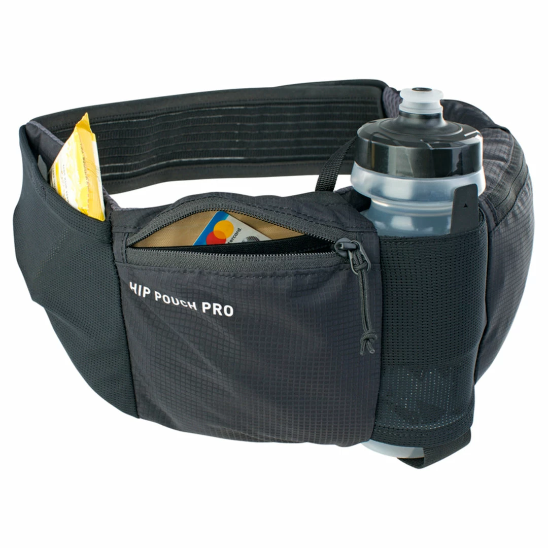 Accessories Evoc Hip Pouch Pro With 550ml Drink Bottle Black 2 Accessories Evoc Hip Pouch Pro With 550ml Drink Bottle Black