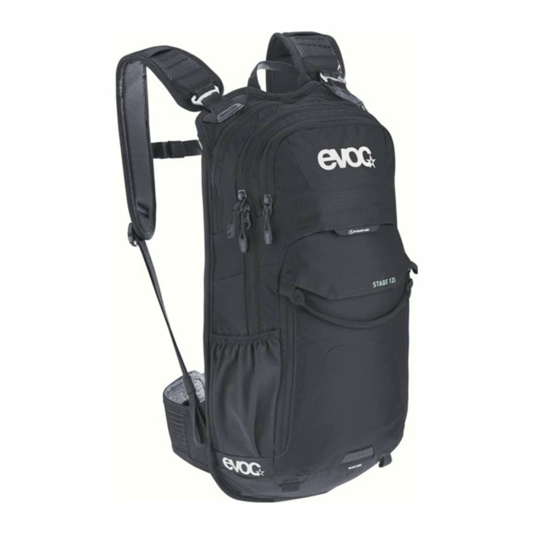 Evoc Stage Backpack 12L Team Black/White/Neon Orange Accessories 1 Evoc Stage Backpack 12L Team Black/White/Neon Orange Accessories