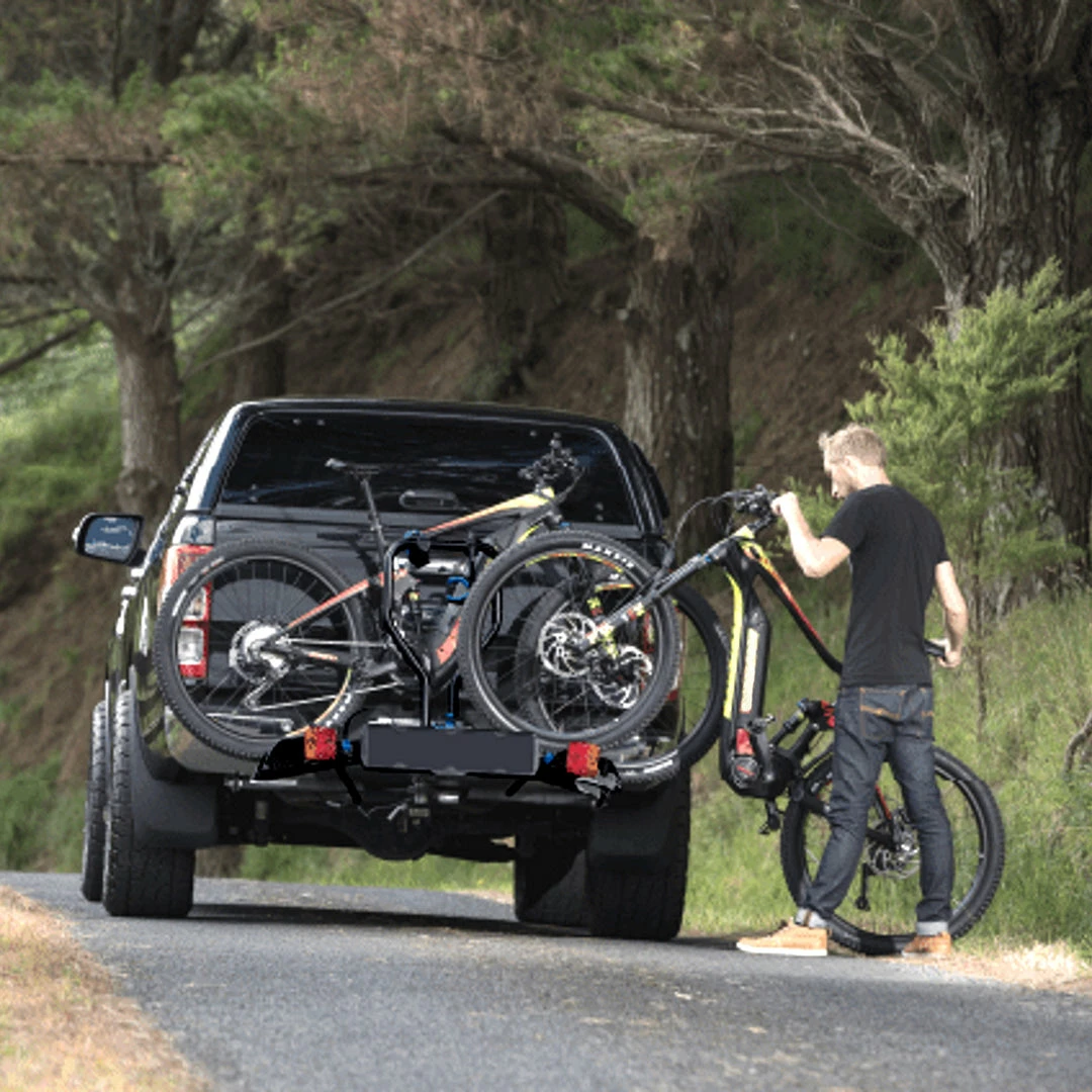 Ezi-Grip E-Rack 2 Bike Towball Rack E-Bike Rated Towball Mounted Bike Racks 2 Ezi-Grip E-Rack 2 Bike Towball Rack E-Bike Rated Towball Mounted Bike Racks