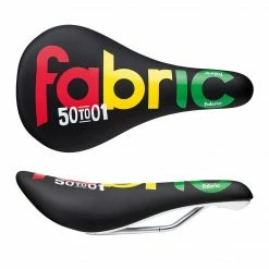 Fabric Saddle Magic Elite Radius Black & Rasta Parts & Maintenance