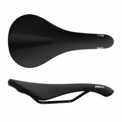 Fabric Saddle Scoop Sport Radius Black Parts & Maintenance