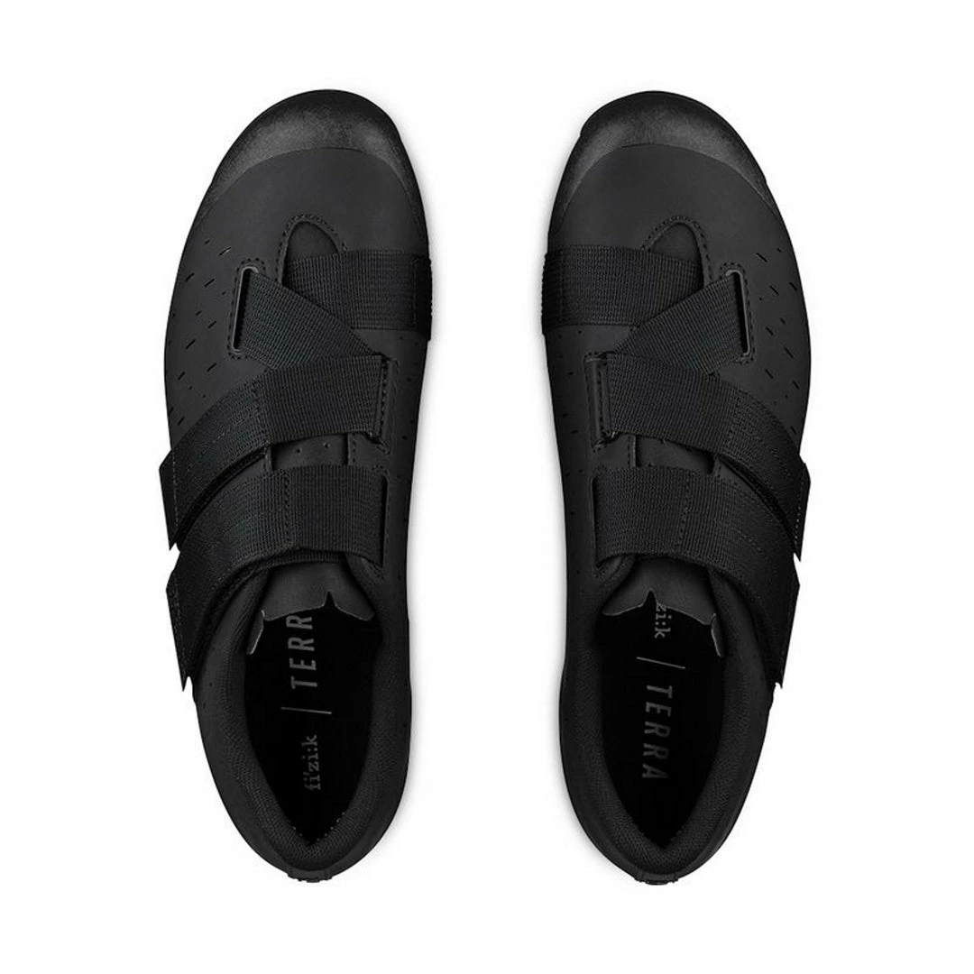 Fizik Shoes Terra X4 Powerstrap Black/Black 2 Fizik Shoes Terra X4 Powerstrap Black/Black