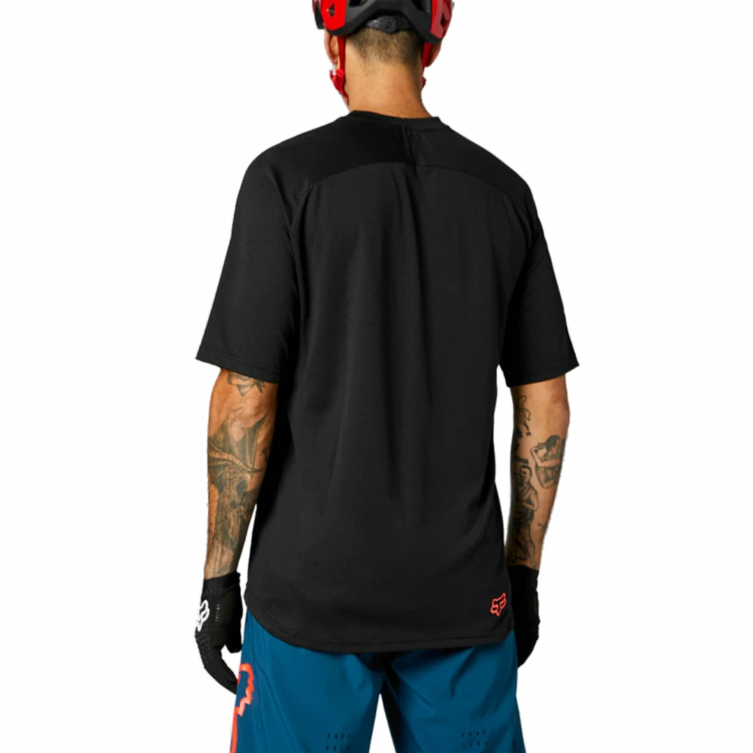 Fox Defend DR Short Sleeve Jersey Black 2 Fox Defend DR Short Sleeve Jersey Black