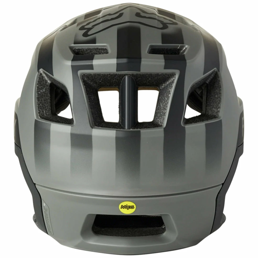Helmets Fox Dropframe Pro Helmet Black Two Tone 5 Helmets Fox Dropframe Pro Helmet Black Two Tone