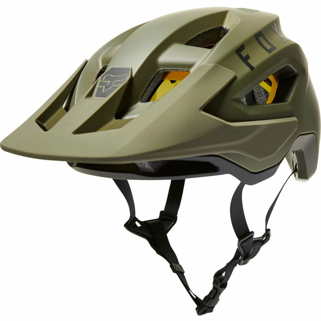 Fox Speedframe MIPS Helmet Olive Green Helmets 1 Fox Speedframe MIPS Helmet Olive Green Helmets