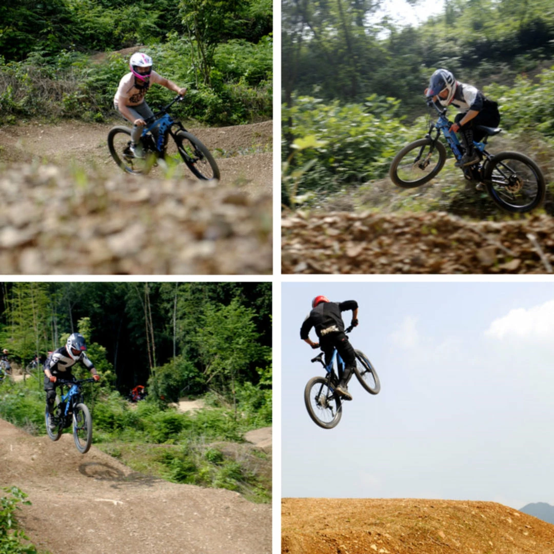 Frey M600 Full Suspension Electric Mountain Bike 672wh Battery Red (2022) 4 Frey M600 Full Suspension Electric Mountain Bike 672wh Battery Red (2022)