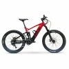 Frey M600 Full Suspension Electric Mountain Bike 672wh Battery Red (2022)