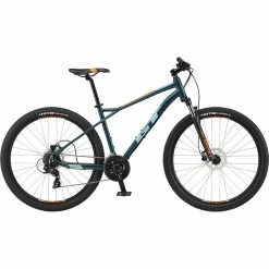 Bikes GT Aggressor Expert Hardtail Mountain Bike Shimano Satin Slate Blue (2022)