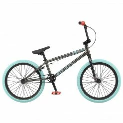 Bikes GT Air 20 Freestyle BMX Transparent Black/Aqua (2022)