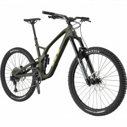 GT Force Carbon Pro Enduro Bike Satin Military Green (2022)
