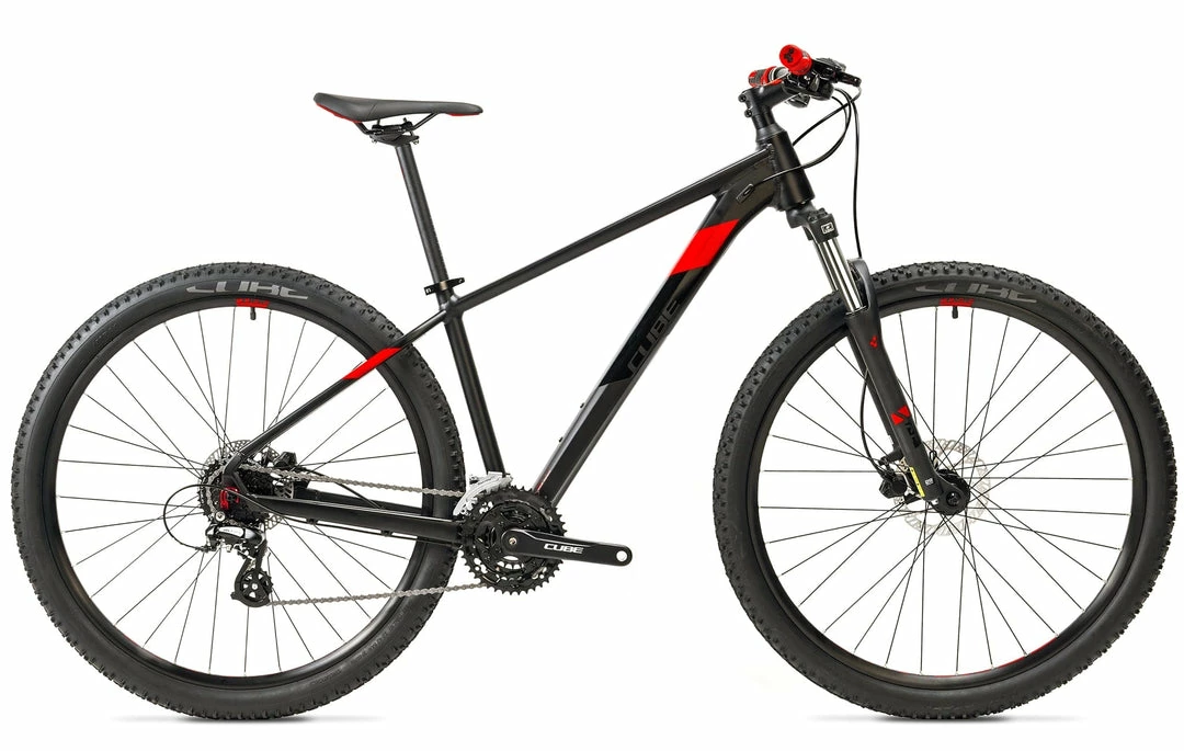 Bikes Cube Aim Hardtail Mountain Bike Black'n'Red (2020) 1 Bikes Cube Aim Hardtail Mountain Bike Black'n'Red (2020)