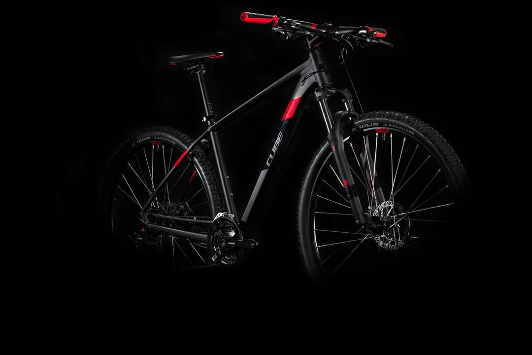 Bikes Cube Aim Hardtail Mountain Bike Black'n'Red (2020) 4 Bikes Cube Aim Hardtail Mountain Bike Black'n'Red (2020)
