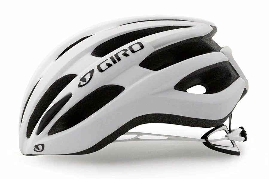 Giro Foray Helmet Matt White & Silver Helmets 2 Giro Foray Helmet Matt White & Silver Helmets