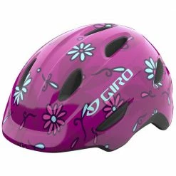 Helmets Giro Scamp Kids Helmet Pink Street Sugar Daises