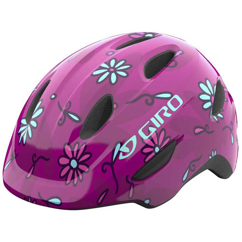 Helmets Giro Scamp Kids Helmet Pink Street Sugar Daises 1 Helmets Giro Scamp Kids Helmet Pink Street Sugar Daises