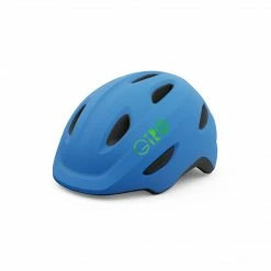 Helmets Giro Scamp Kids Helmet Matte Blue/Lime