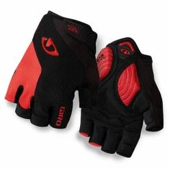 Giro Strade Dure Supergel Gloves Black & Red Apparel