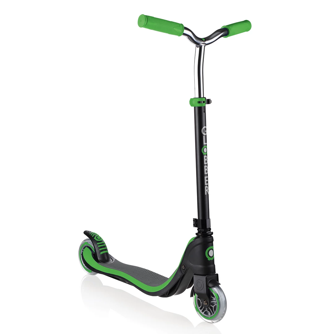 Globber Flow 125 Teen Scooter Neon Green Scooters 1 Globber Flow 125 Teen Scooter Neon Green Scooters