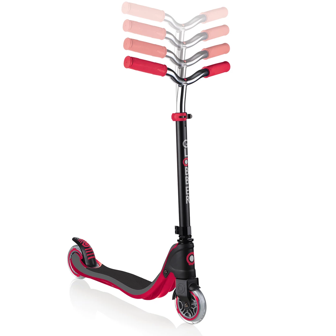 Globber Flow 125 Teen Scooter Red Scooters 2 Globber Flow 125 Teen Scooter Red Scooters