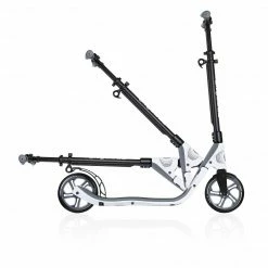 Globber One NL 205 Folding Adult Scooter White 7 Globber One NL 205 Folding Adult Scooter White