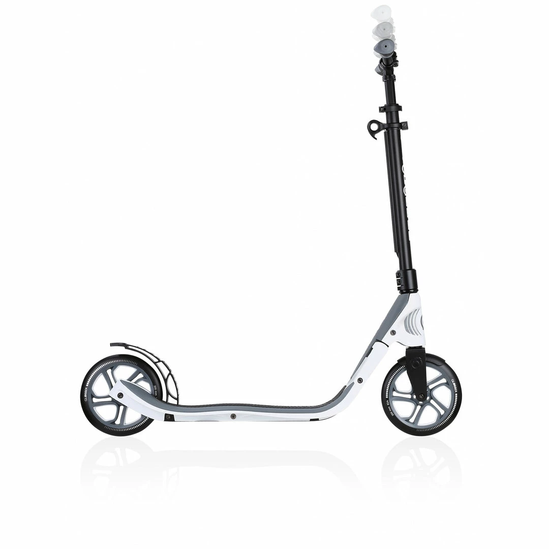 Globber One NL 205 Folding Adult Scooter White 4 Globber One NL 205 Folding Adult Scooter White