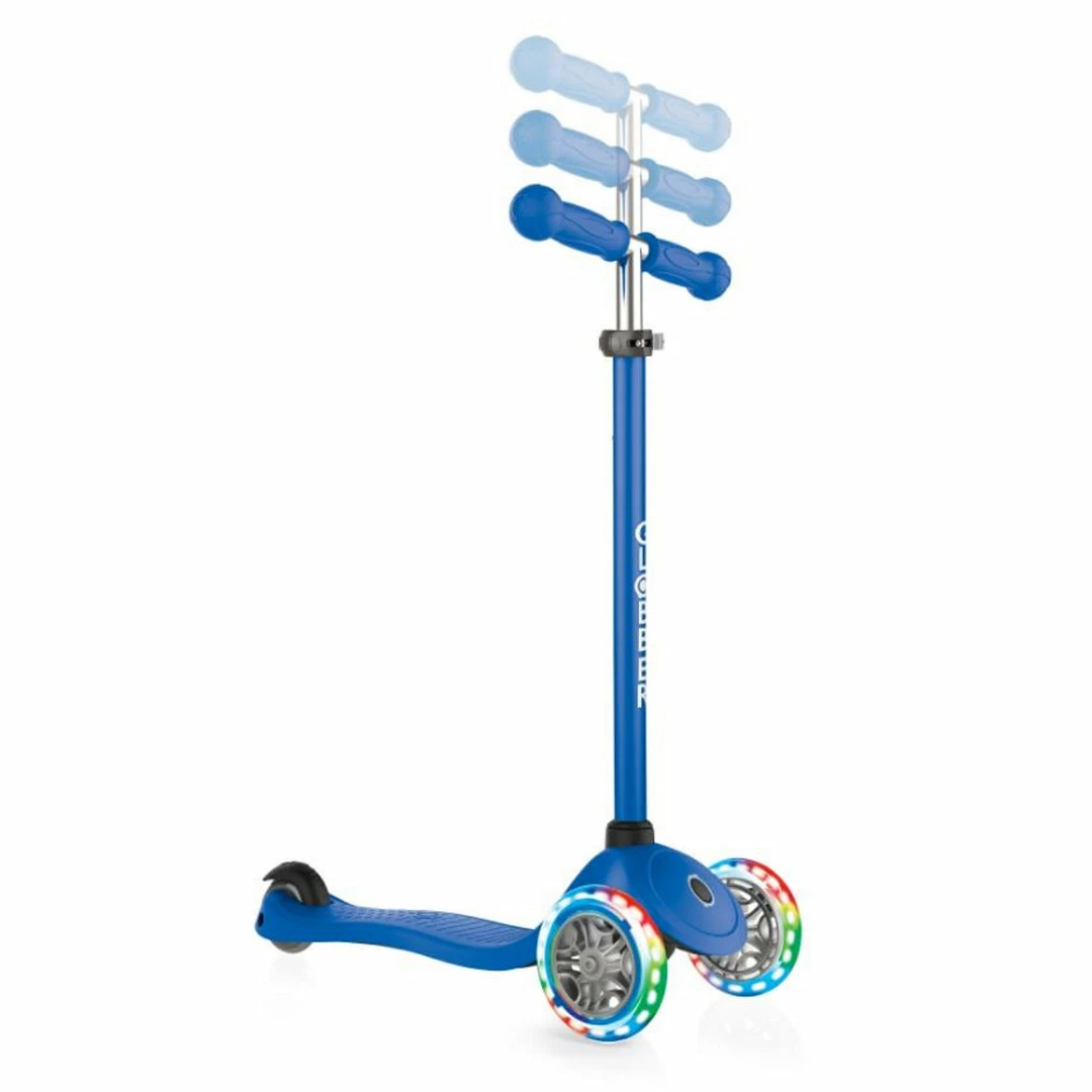 Globber Primo Lights Kids Scooter Blue 2 Globber Primo Lights Kids Scooter Blue