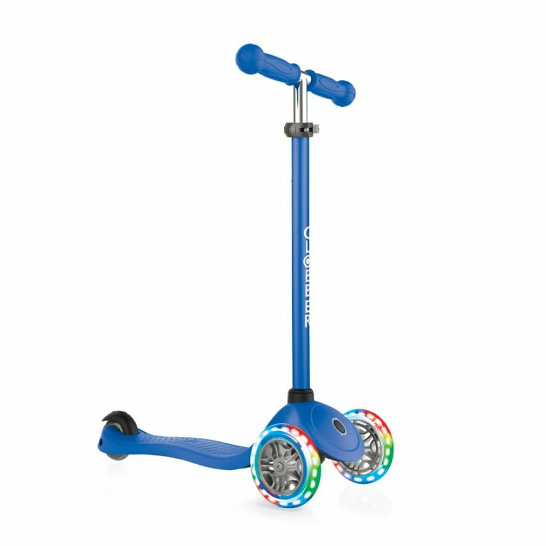 Globber Primo Lights Kids Scooter Blue 1 Globber Primo Lights Kids Scooter Blue