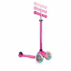Globber Primo Lights Kids Scooter Pink
