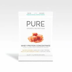 PURE Whey Protein Powder Salted Caramel 30g Accessories