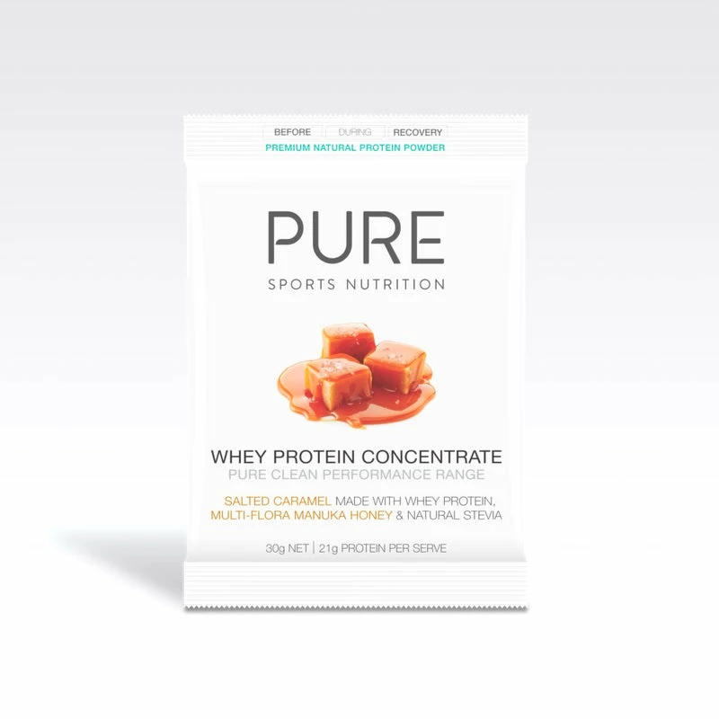 PURE Whey Protein Powder Salted Caramel 30g Accessories 1 PURE Whey Protein Powder Salted Caramel 30g Accessories