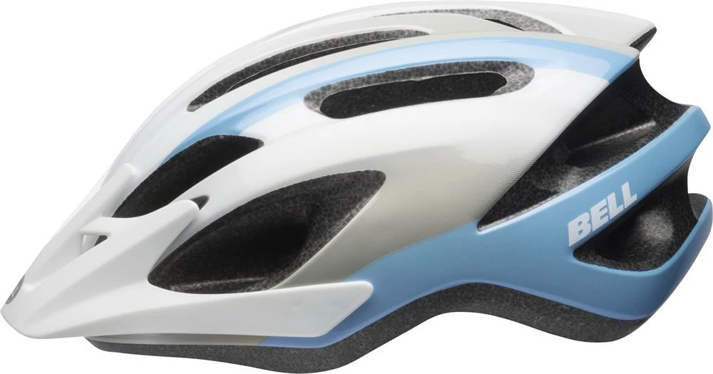 Bell Crest Helmet Platinum & Blue UNI Adult 54-61cm 1 Bell Crest Helmet Platinum & Blue UNI Adult 54-61cm
