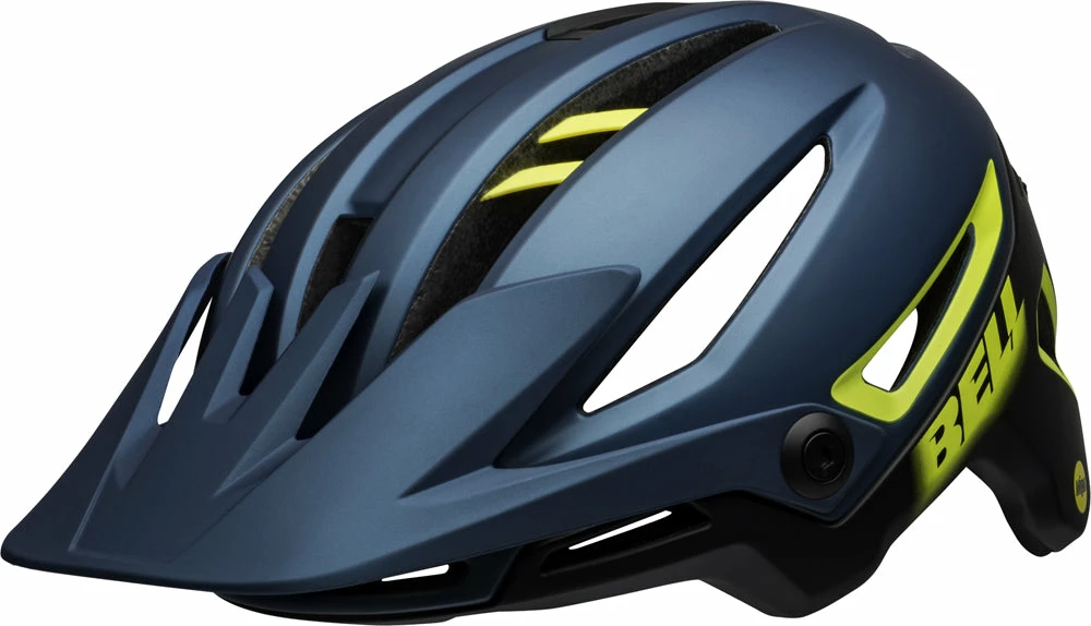 Bell Helmet Sixer MIPS Blue/Hi-Vis Helmets 1 Bell Helmet Sixer MIPS Blue/Hi-Vis Helmets