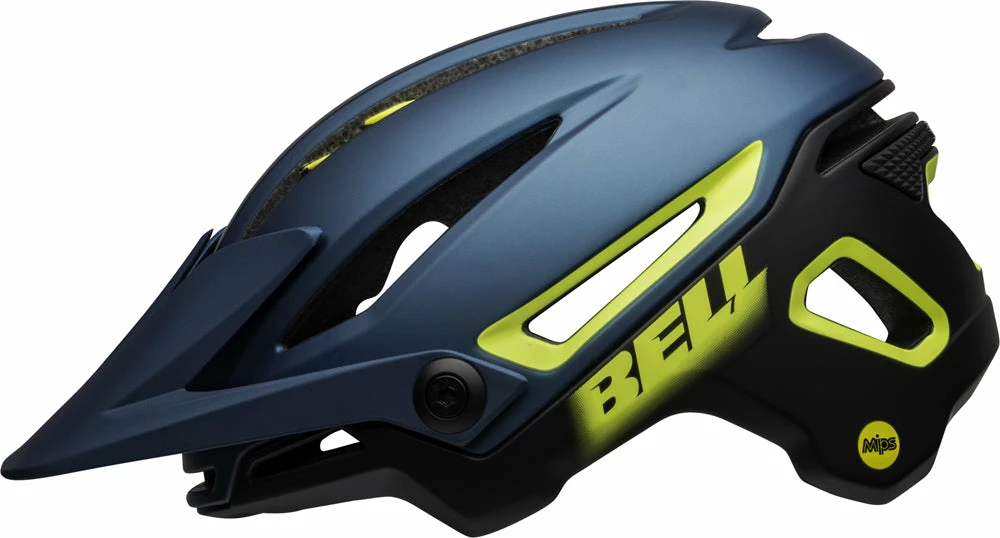 Bell Helmet Sixer MIPS Blue/Hi-Vis Helmets 2 Bell Helmet Sixer MIPS Blue/Hi-Vis Helmets