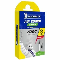 Michelin Tube 700 X 23 Latex Aircomp 60mm FV