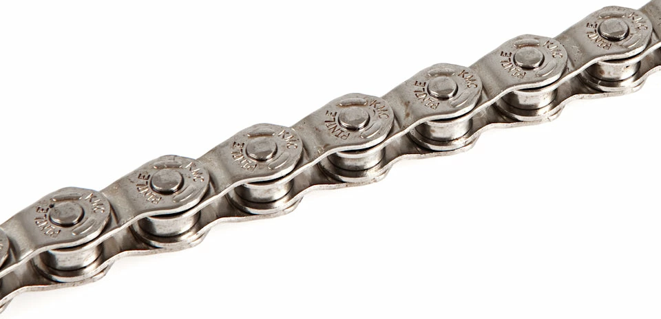 KMC Chain 1/8 Halflink Chrome Parts & Maintenance 1 KMC Chain 1/8 Halflink Chrome Parts & Maintenance