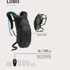 Accessories CamelBak Lobo 3L Hydration Pack Black 6 Accessories CamelBak Lobo 3L Hydration Pack Black
