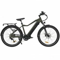 Hiko Ascent Electric Bike 500Wh Battery Olive Green (2022) Bikes