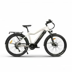 Bikes Hiko Ascent Electric Hybrid Bike 672Wh Battery Iridium Silver (2022)