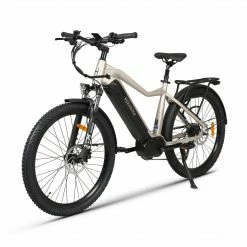 Bikes Hiko Ascent Electric Hybrid Bike 672Wh Battery Iridium Silver (2022)