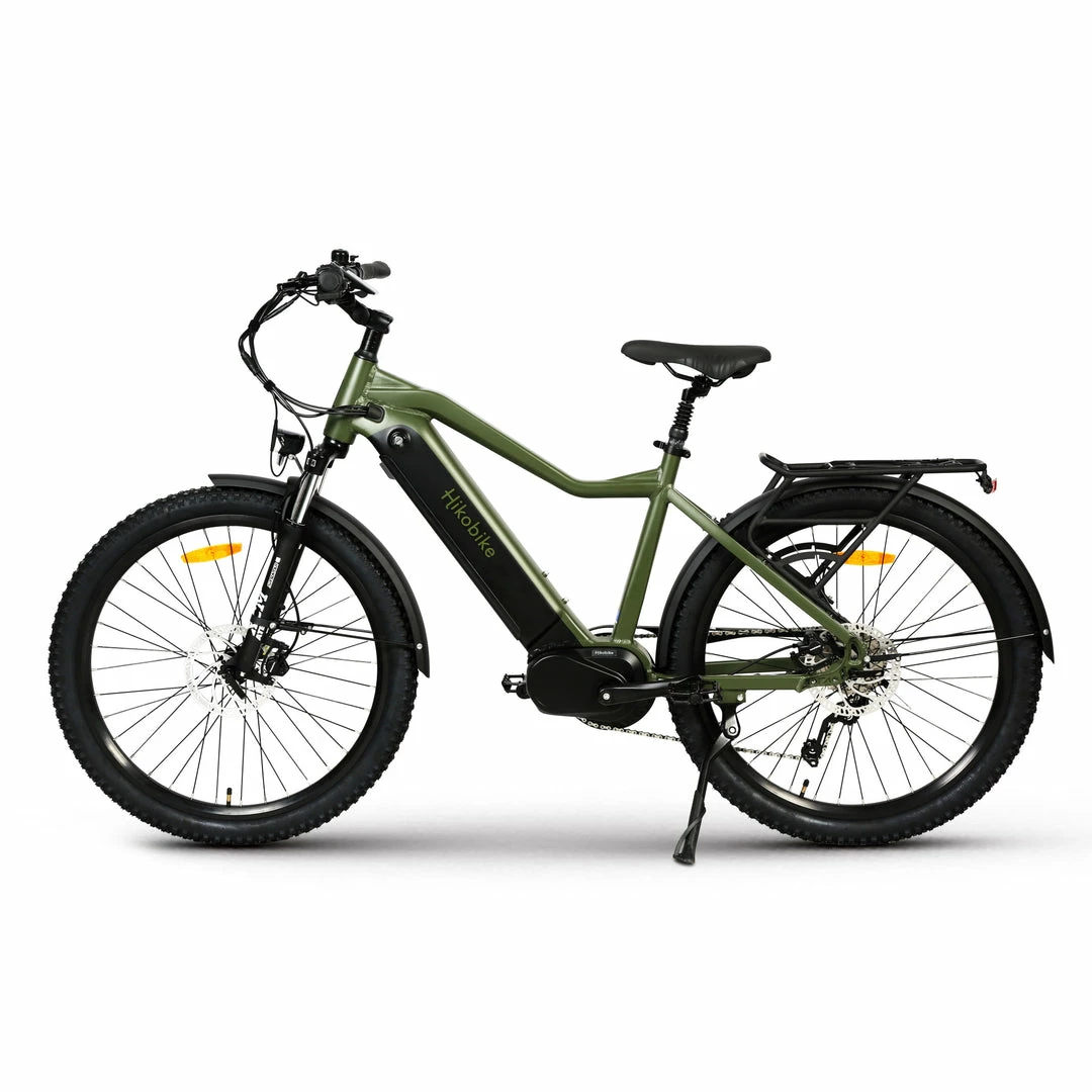 Hiko Ascent Electric Hybrid Bike 672Wh Battery Olive Green (2022) Bikes 1 Hiko Ascent Electric Hybrid Bike 672Wh Battery Olive Green (2022) Bikes