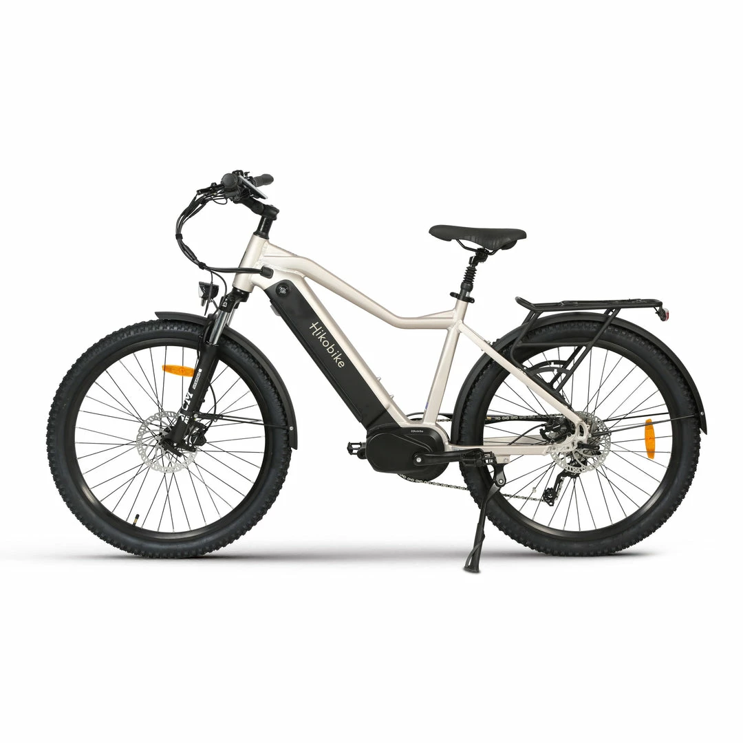 Hiko Ascent Electric Hybrid Bike 840Wh Battery Iridium Silver (2022) 1 Hiko Ascent Electric Hybrid Bike 840Wh Battery Iridium Silver (2022)