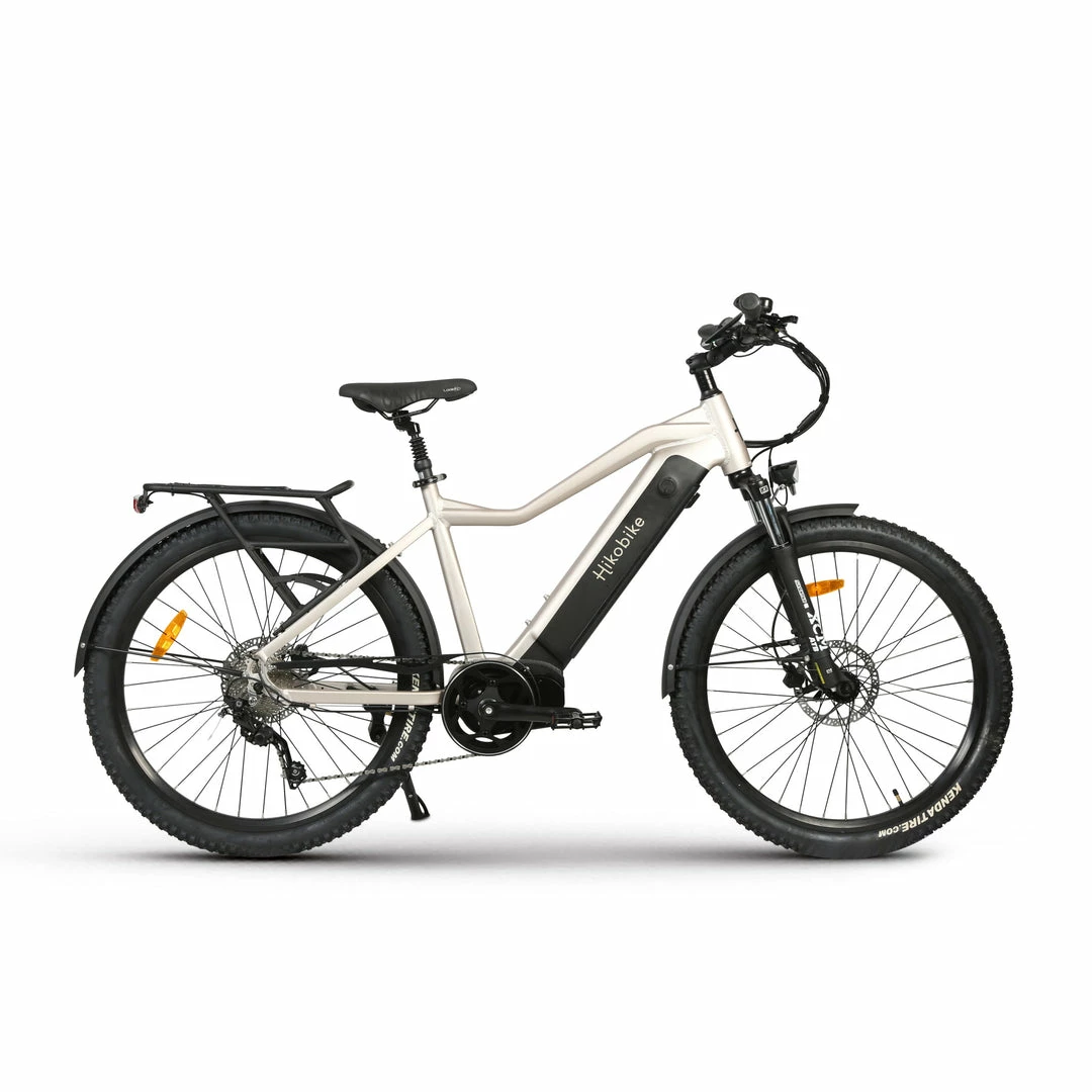 Hiko Ascent Electric Hybrid Bike 840Wh Battery Iridium Silver (2022) 3 Hiko Ascent Electric Hybrid Bike 840Wh Battery Iridium Silver (2022)