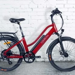 Hiko Pulse 26" Wheel Electric Hybrid Bike 13AH Battery Red