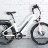 Hiko Pulse 26" Wheel Electric Hybrid Bike 13AH Battery White Bikes