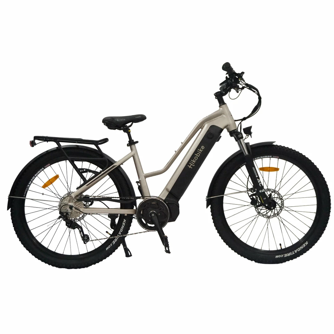 Hiko Rangler Electric Hybrid Bike 672Wh Battery Iridium Silver (2022) Bikes 1 Hiko Rangler Electric Hybrid Bike 672Wh Battery Iridium Silver (2022) Bikes